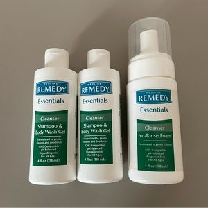 New Remedy Essentials cleansers